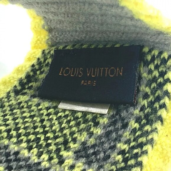 LOUIS VUITTON MP2149 Fully Headband hair accessories hair band wool yellow/gray